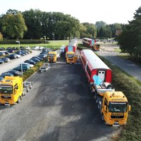 Transrapid Ankunft in Nortrup