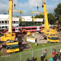 Ulferts Transrapid Verladung in Nortrup