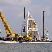 Seezeichen Juist Ponton